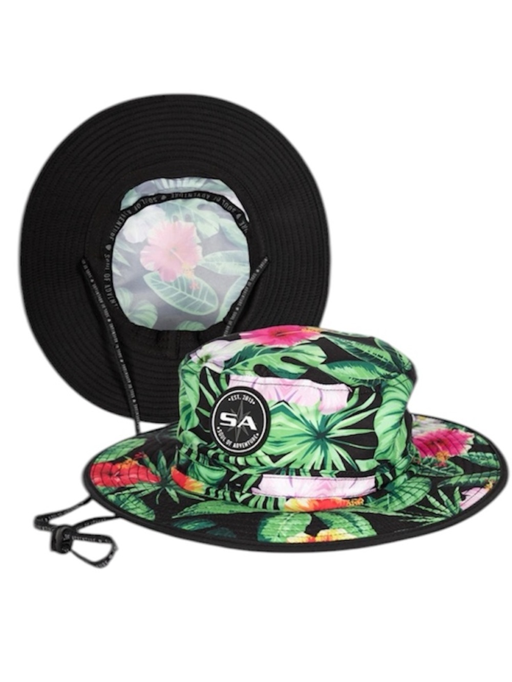 New BUCKET HAT HAWAIIAN FLORAL bucket hat
